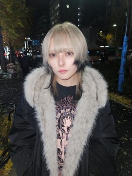 アールイーバイインク 渋谷(Re. by INK.) イメチェンヘアスタイル/ピンクベージュ/アンブレラカラー渋谷