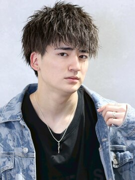 men's salon es. 新宿 メンズカット/メンズパーマ/メンズヘア【メンズサロン エス】 ニュアンスパーマ/波巻きツイストスパイラル[新宿/メンズ/men's]