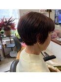 30代40代50代ショートボブショートカットウルフレイヤー