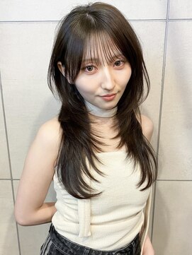 TLUUS 梅田茶屋町店【トゥルーズ】前髪&韓国レイヤー&ボブ&髪質改善【4/4~(予定)】 【TLUUSイメチェン前髪ピンクベージュクールショート】