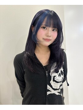 アイランド(I’sland) ダブルカラー☆ブルー＆ラベンダー