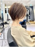 30代40代50代ショート白髪ぼかし銀座丸みくびれ井