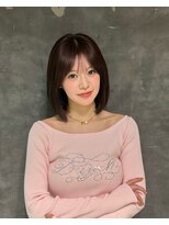 ウィリートーキョー 渋谷(WELLY TOKYO)&nbsp;【米澤りあちゃん♪】チョコレートブラウン×ボブカット