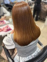 リラクオーレ 三宮 元町(LIRA CUORE)&nbsp;ブリーチなしカラー！ハニーブラウン
