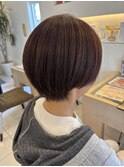 ピンクベージュハイライト