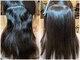 サテンドール ヘアクラブの写真/【平塚メテオ】50代60代70代80代の地毛風ストレート。気になる前髪・顔周りも部分縮毛で自然なストレートに