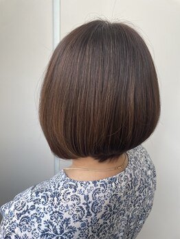 おしゃれ美容室の写真/再現性が高い乾かすだけで決まるカット！ブラシだけで決まる髪型を体験♪