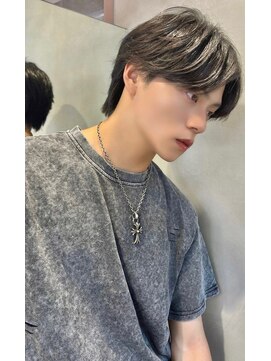 ネーム バイ グロー 大宮(NE:M by GLROW) men'sメンズ/ハイライト/ローライト/ブリーチ/大宮/ダウンバング