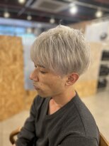 ミコ 珈琲と髪&nbsp;シルバーマッシュショート