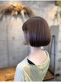 艶髪ボブ×インナーカラー