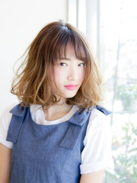 ニコ ピカビア(nico picabia) 愛され　ふわくしゃ　ロブ