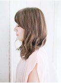 濡れツヤ感ミックスカール