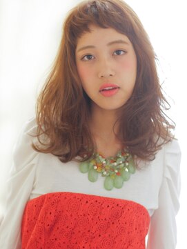 モードケイズ 本厚木(MODE K's) 【MODE K's厚木】オン眉カジュフェミニン×ラフウェーブ