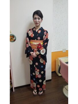 美容室イーナ(e na) 浴衣美人