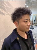 【MITSU】シルバーアッシュ×ワイルドアップバング