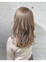 ガルボ ヘアー(garbo hair)&nbsp;【人気】透明感×ホワイトベージュ♪