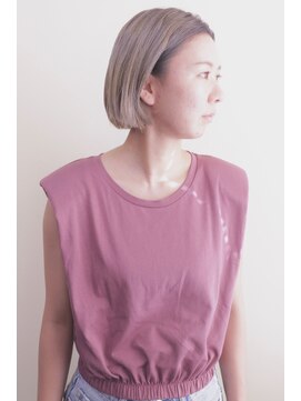 ルドワ(Rudowa) ハイトーンミニボブ /ダブルカラー /yoko