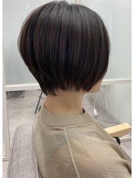 フレーム ヘア ルーム 天王寺駅前店(FRAME hair room) 前髪無し大人っぽショート♪