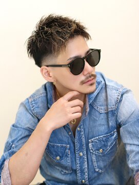 ベーア メロー(Bar mellow) ワイルドスパイキージェットモヒカン【スキンフェード】