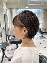 パール(PEAR+L)&nbsp;ショートボブ×ちらっとフェイスフレーミング