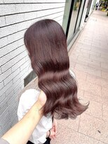 ブリーチなしアーモンドラテ