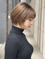 アフロート ギンザ(AFLOAT GINZA)&nbsp;AFLOAT GINZA【仲道弘泰】顔周りカットが可愛い大人ショートヘア