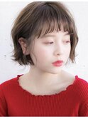 ナチュラルショート 女性らしいショート