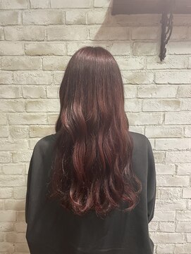 クロエ バイ ラヴィズム(CLOE by LUVISM) ピンクブラウンカラー