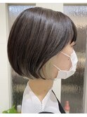 ミニボブ×インナーカラー