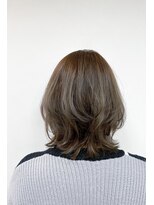 トップヘアー 本店(TOP HAIR) くびれボブ×グレーカラー