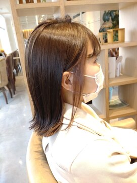 アドラーブル 長岡リップス旭岡店(adorable) 20代30代大人可愛いイヤリングカラーココアブラウン