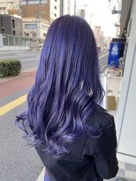 プログレス フレスポ富沢店(PROGRESS) 『Blue violet』デザインカラー×ダブルカラー