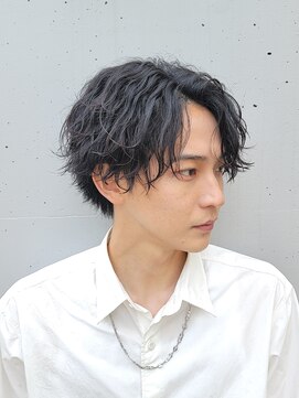 フィフス 原宿(fifth) ツイストスパイラルパーマツーブロックマッシュショートレイヤー