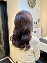 シファー(～Cifer)&nbsp;ブルーパープルふんわりカール艶感トリートメントお客様ヘア☆