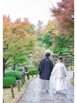 プレスト ベル 三宮 駅前店(Presto belle) 【プレストベル】和装ロケーション(しあわせの村)　￥158,000-