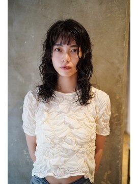 ハマモト ウルフレイヤーパーマ