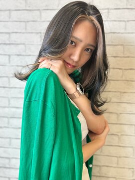 ヘアデザイン アンジェロカフェ(Hair Design Angelo cafe) 大人グレージュカラー