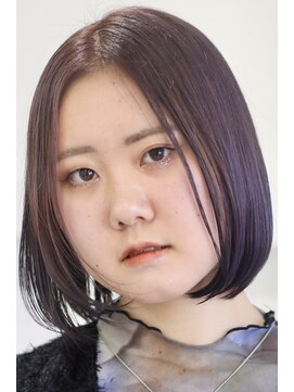 スリーマーク(THREE mark) [THREE mark] 安佐南　バイオレット　ブルージュ　ミニボブ