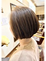 ヘアー グリーン(hair green) 30代40代50代ボブ前下がりグラボブ【髪質改善/百合ヶ丘】