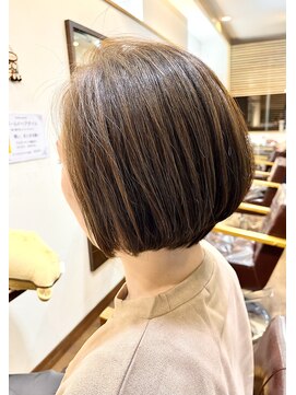 ヘアー グリーン(hair green) 30代40代50代ボブ前下がりグラボブ【髪質改善/百合ヶ丘】