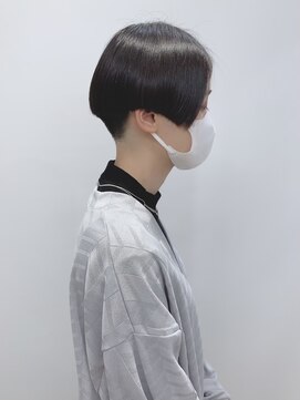 モリオフロムロンドン 松戸店(Morio from London) 【松戸 岩口】黒髪つややかハンサムショート