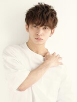 オンク 新宿(onk)&nbsp;黒髪/グレーベージュ/レイヤーロング/前髪パーマ[新宿駅]