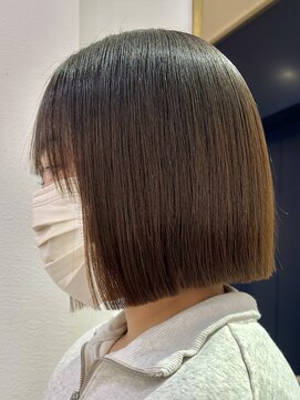 ロンドアベニール 北千住(Lond avenir) 地毛風ストレートボブ☆美髪ボブ/美髪縮毛矯正[北千住]
