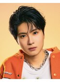 韓国マッシュセンターパートダウンパーマニュアンスパーマウルフ