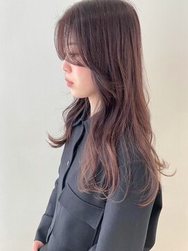 シテン(SITEN) ピンクブラウン/セミロング