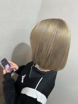 フリーダム 宇部駅前通り店(freedom) ハイトーンボブ最強の可愛いスタイル