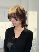 ギグスダブル 栄久屋大通店(gigs double)&nbsp;ルーツカラー/ウルフカット