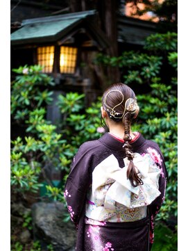 バディ(Buddy) 成人式 着付け ヘアセット ロケーション撮影