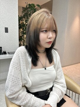 天神美容室 天神美容室×ブリーチ×デザインカラー