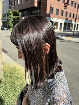 サル(saru) ☆きりっぱなし×アッシュブラウン☆